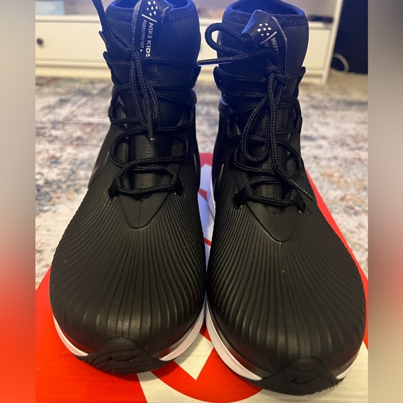 Nike Binzie Black Waterproof Sport Rain Boots Kids Youth Girls - Picture 11 of 12